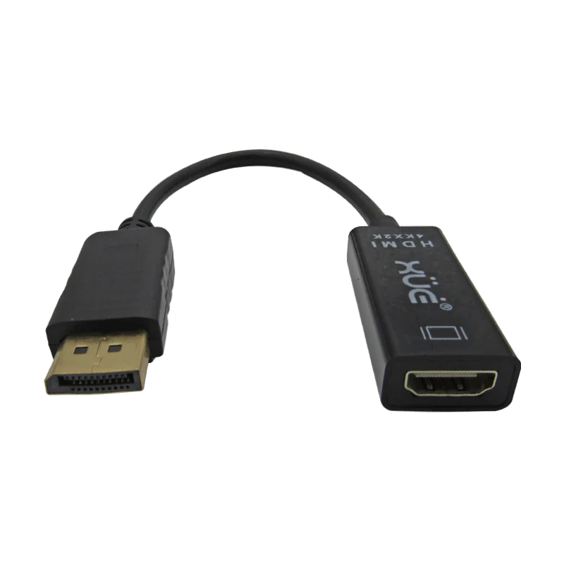 Convertidor Displayport Macho a HDMI V1.2 Hembra 4K 3D 30/60HZ, Marca XUE® (LT8611)