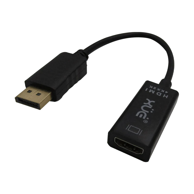 Convertidor Displayport Macho a HDMI V1.2 Hembra 4K 3D 30/60HZ, Marca XUE® (LT8611)
