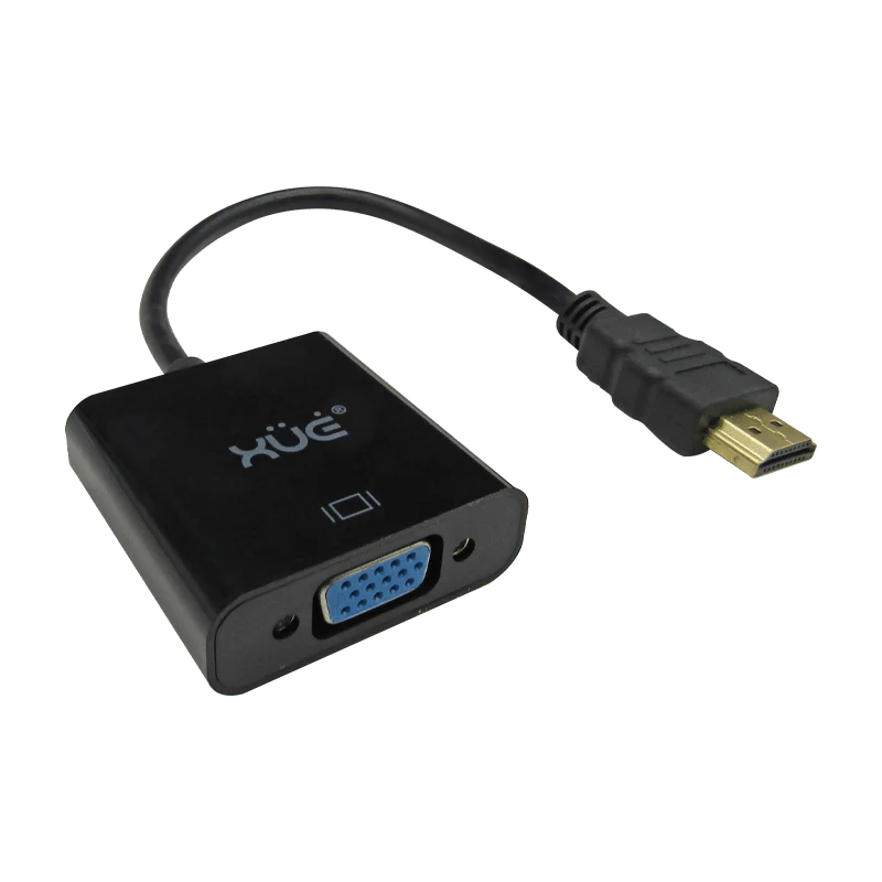 Convertidor HDMI A VGA HD 1920x1080P CON AUDIO XUE®