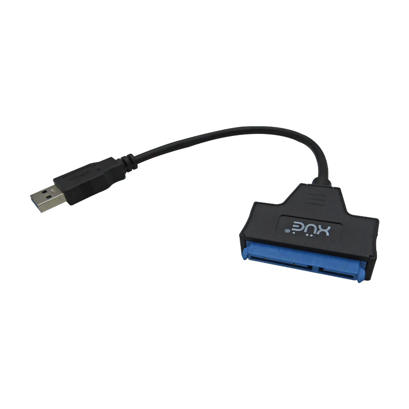 Convertidor USB 3.0 a SATA SSD 2.5", Marca XUE®