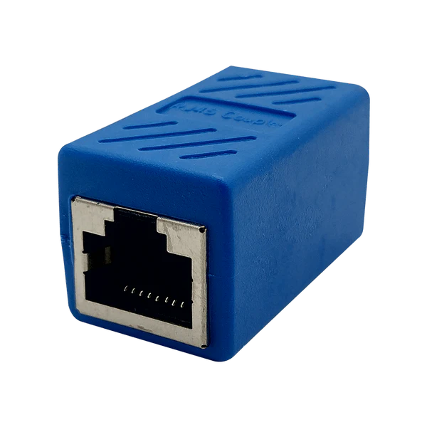 UNION RJ45 ETHERNET GIGABIT CAT5 CAT6 CAT7 COLOR AZUL Garantía 6 meses