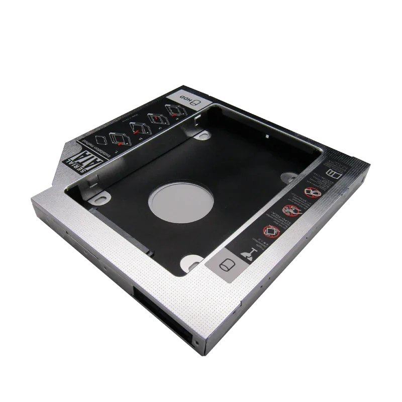 Caddy 12.7MM DVD+RW para Disco Duro 2.5" SATA (enclosure)