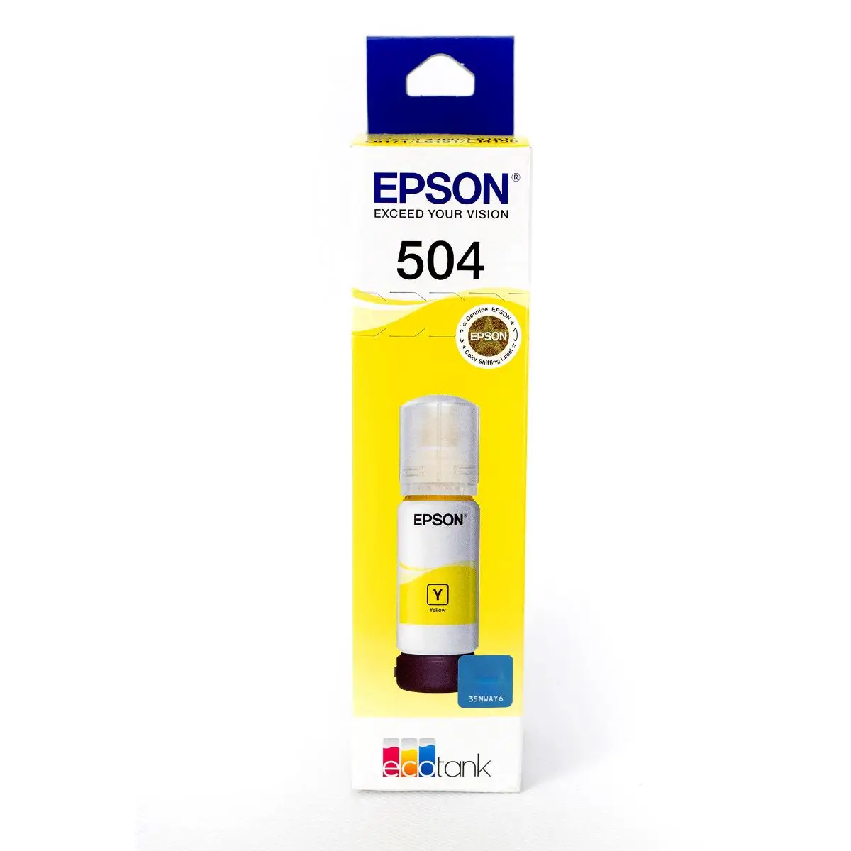 Botella de Tinta Epson Ecofit Amarillo T504 70 ml