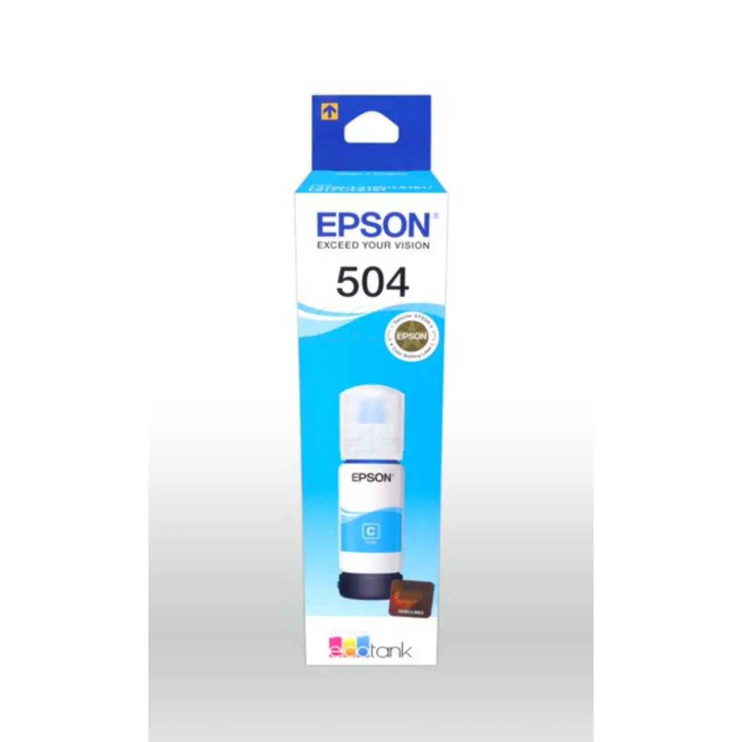 Botella de Tinta Epson Ecofit Cian T504 70 ml