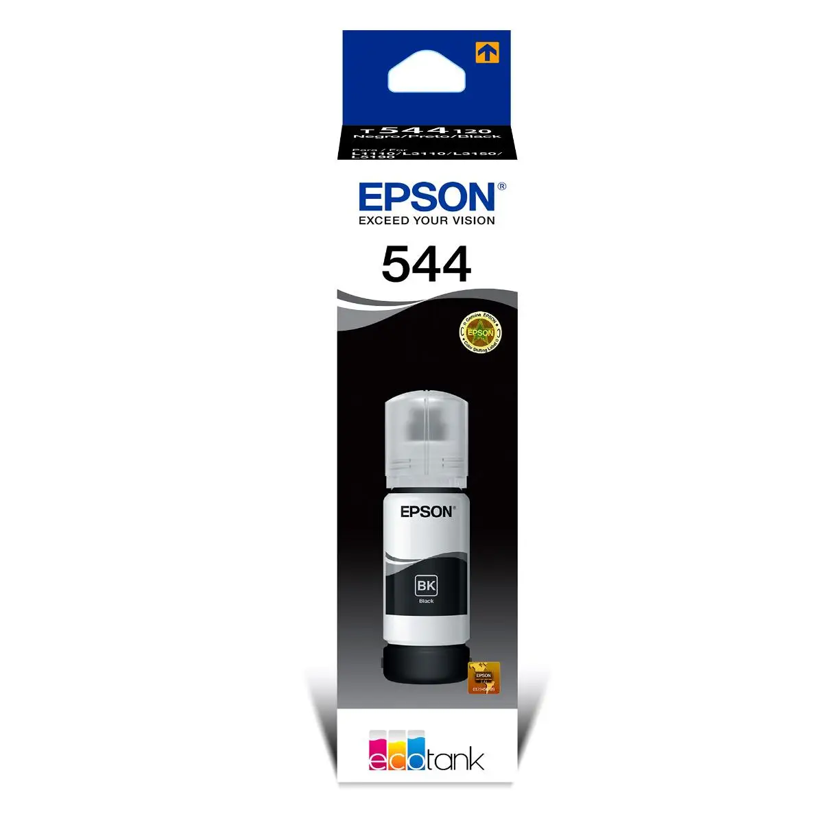 Botella de Tinta Epson Ecofit Color Negro T544 65 ml