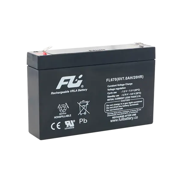 Bateria sellada 6V-7AH Fuli Battery