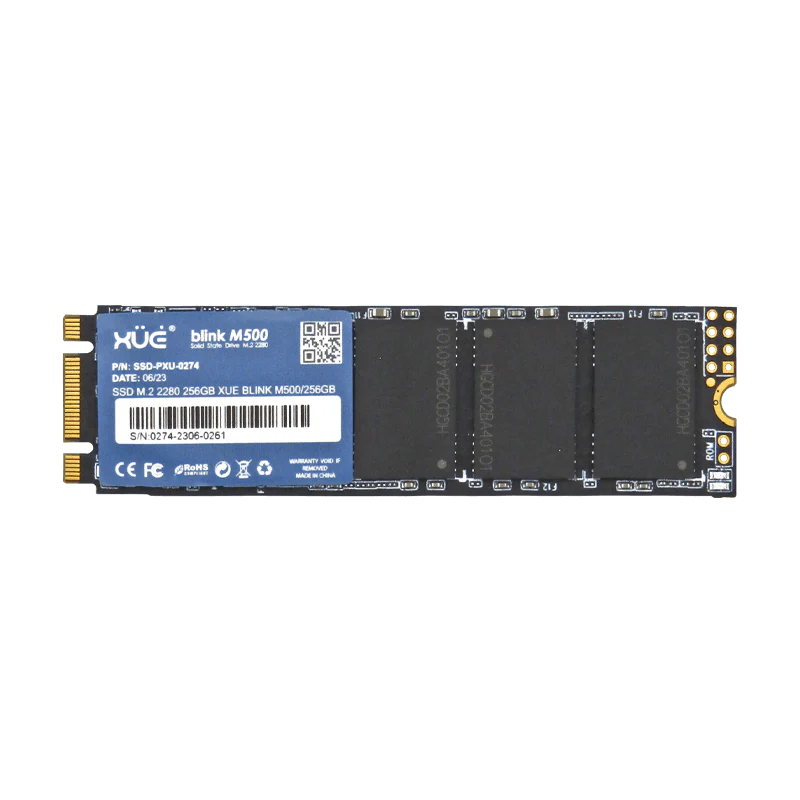 Disco de Estado Sólido SSD 256GB M.2 MSATA 2280 Blink M500/256GB 520MB/S Marca XUE®