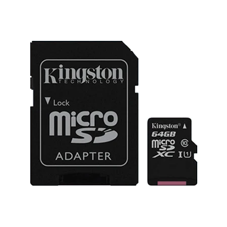 MEMORIA MICRO SD 64GB CLASS 10 Kingston SDCS/64GB CON ADAPT