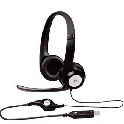 Audífonos con micrófono USB H390 para computadora