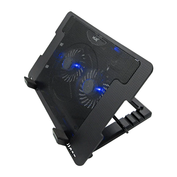 BASE DISIP. STAND 2-VENT 4-POSIC 2XUSB NEGRA XUE® CS2V Garantía 1 año