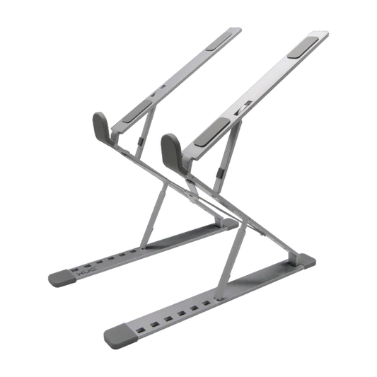 BASE ELEVA. PORTABLE ALUMINIO 7-POSIC HASTA 15.6-PULG PLATEADA XUE® ZX Garantía 1 Año