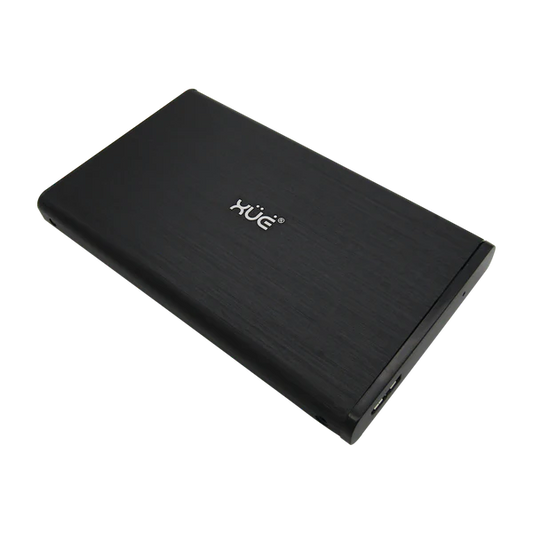 CAJA 2,5 SATA USB 3.0 EXT SSD HDD NEGRA 711 / 3639 XUE® Garantía 6 Meses