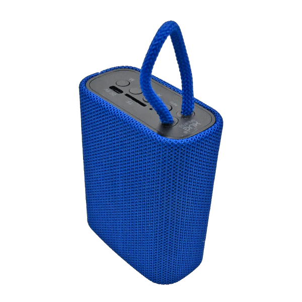 PARLANTE BLUETOOTH 5.3, 5W, 10M, USB-C, BATT 500MAH, AZUL, XUE® Garantía 6 Meses