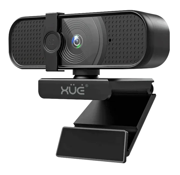 WEBCAM USB 2.0 2K 2560 x 1440p DOBLE MIC AF NEGRA XUE® CAPTURE PRO C500 Garantía 6 Meses