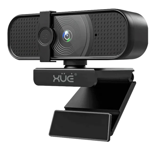 WEBCAM USB 2.0 2K 2560 x 1440p DOBLE MIC AF NEGRA XUE® CAPTURE PRO C500 Garantía 6 Meses