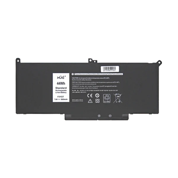 BAT XUE® PARA DELL LAT E7280 E7480 7.6V-5800MAH 44WH 4-CELLS CI5-7 2X39G/F3YGT (LARGA) Garantía 1 Año