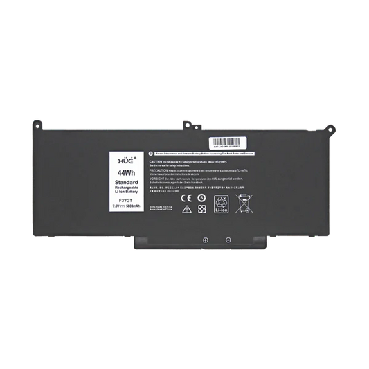 BAT XUE® PARA DELL LAT E7280 E7480 7.6V-5800MAH 44WH 4-CELLS CI5-7 2X39G/F3YGT (LARGA) Garantía 1 Año
