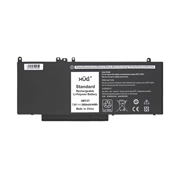 BAT XUE® PARA DELL LAT E5270 E5470 E5570 7.6V-5800MAH 44WH 4-Cells CI5-6 6MT4T (LARGA) Garantía 1 Año