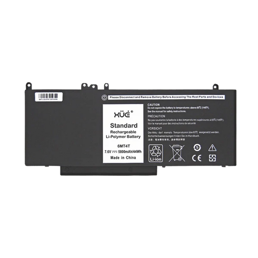 BAT XUE® PARA DELL LAT E5270 E5470 E5570 7.6V-5800MAH 44WH 4-Cells CI5-6 6MT4T (LARGA) Garantía 1 Año