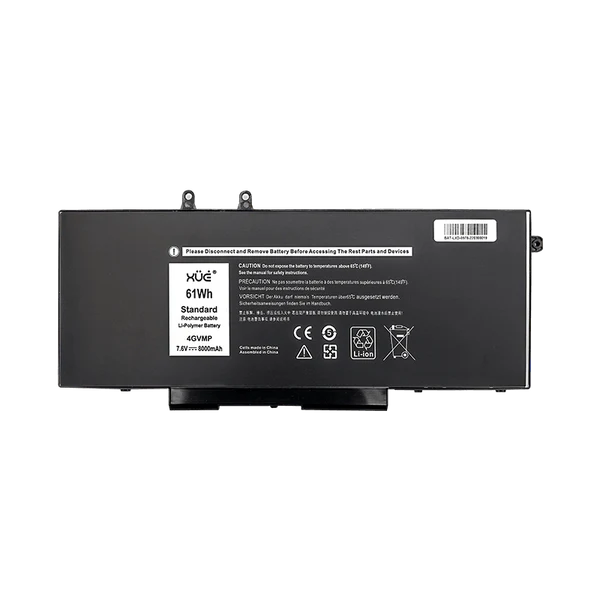 BAT XUE® PARA DELL LAT E5400 5500 E5510 PRECIS 3540 7.6V-8000mAh 61WH CI5-8 4GVMP Garantía 1 Año