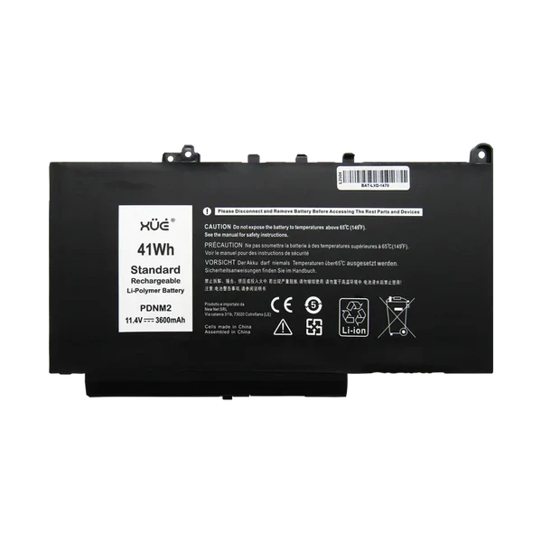 BAT XUE® PARA DELL E7270 E7470 11.4V-3600MAH 42WH 3-CELLS CI5-6 PDNM2 (CORTA) Garantía 1 año