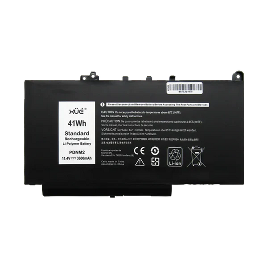 BAT XUE® PARA DELL E7270 E7470 11.4V-3600MAH 42WH 3-CELLS CI5-6 PDNM2 (CORTA) Garantía 1 año