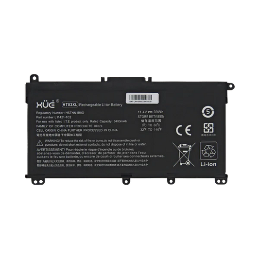 BAT XUE® PARA HP 240-G7 250-G7 11.4V-3400MAH 3-Cel 39W CI5-8 HT03XL Garantía 1 Año