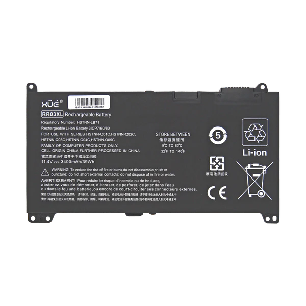 BAT XUE® PARA HP 430-G4/G5, 440-G4/G5, 450-G4 11.4V-3500MAH 40W 3-Cel CI5-7 RR03XL Garantía 1 Año