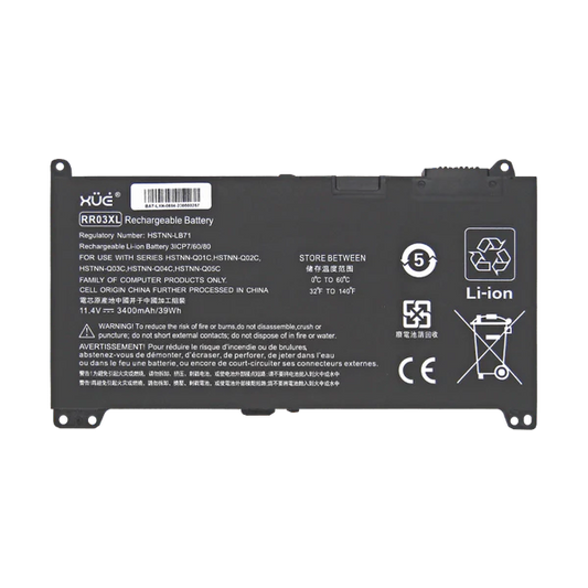 BAT XUE® PARA HP 430-G4/G5, 440-G4/G5, 450-G4 11.4V-3500MAH 40W 3-Cel CI5-7 RR03XL Garantía 1 Año