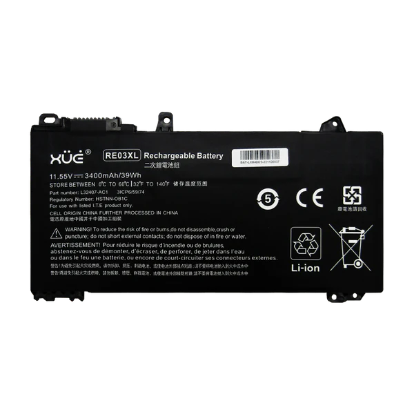 BAT XUE® PARA HP 440-G6 430-G6 450-G6 11.55V-3400MAH 39WH CI5-8 RE03XL Garantía 1 Año