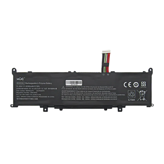 BAT XUE® PARA HP 440 460 640 G11 11.55V-4380mah 51W 3-CELLS U5-125 RX03XL Garantía 1 Año