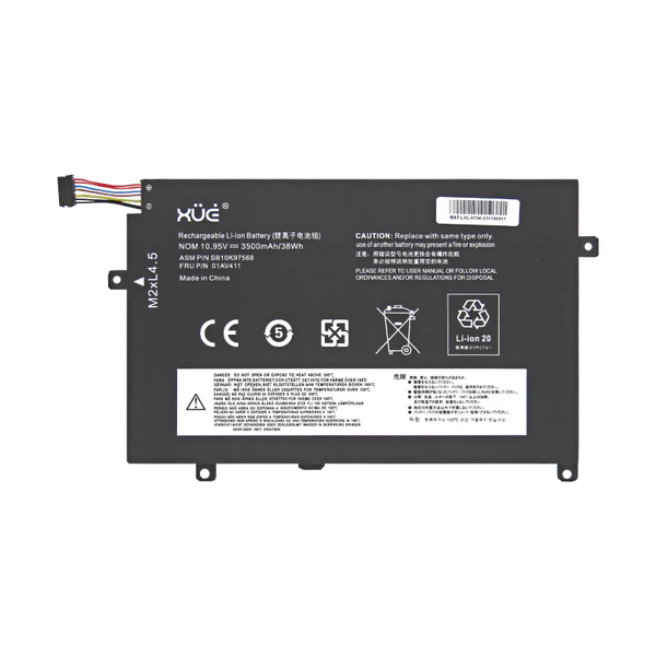 BAT XUE® PARA LENOVO E470 E475 10.95V-3500MAH 38WH CI5-6 01AV411 Garantía 1 año