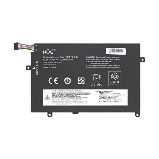 BAT XUE® PARA LENOVO E470 E475 10.95V-3500MAH 38WH CI5-6 01AV411 Garantía 1 año