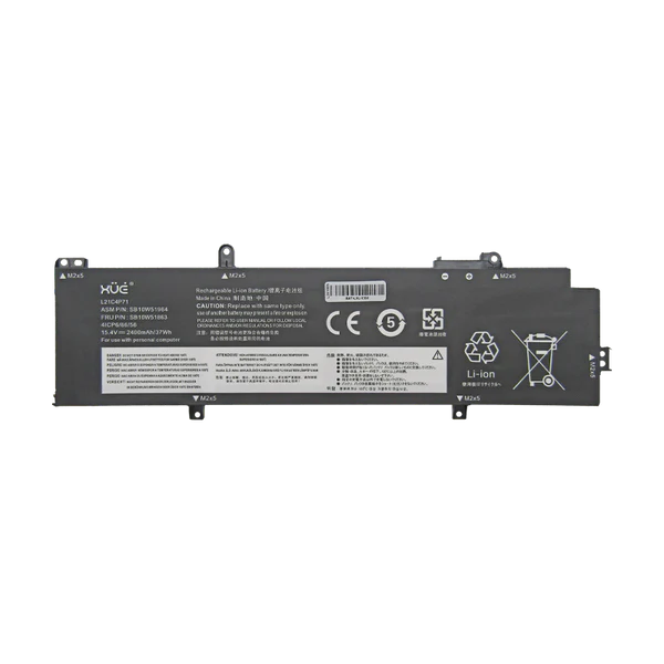BAT XUE® PARA LENOVO T14 P14S GEN 3 15.4V-2400mAh 37Wh 4-Cel L21C4P71 I7-12 Garantía 1 año