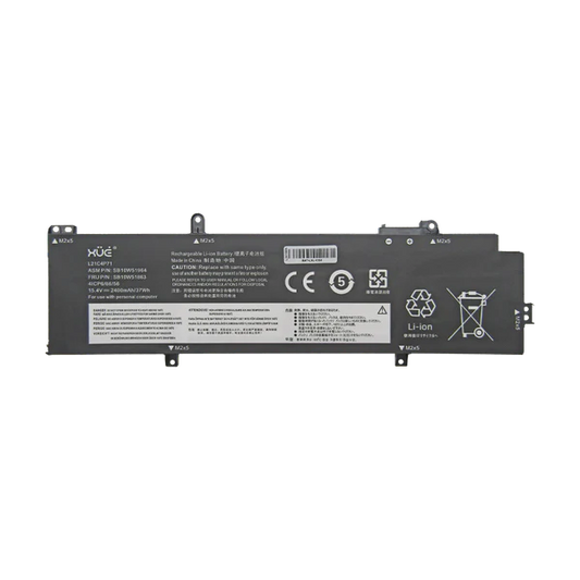 BAT XUE® PARA LENOVO T14 P14S GEN 3 15.4V-2400mAh 37Wh 4-Cel L21C4P71 I7-12 Garantía 1 año
