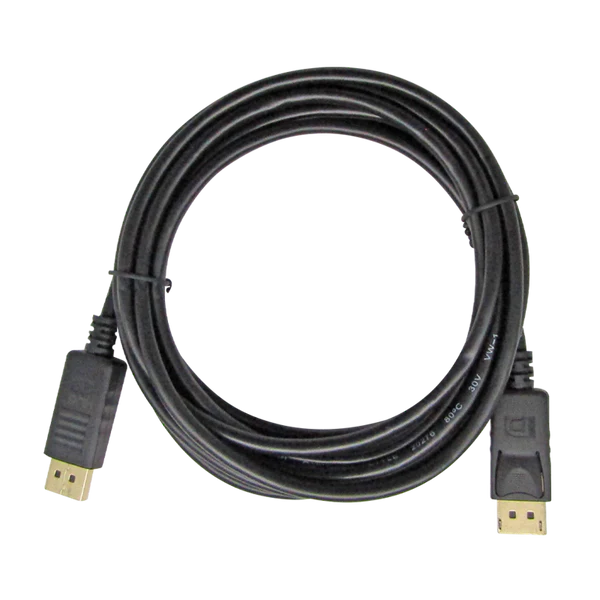 CABLE DISPLAYPORT A DISPLAYPORT 1.8M V1.2 4K AWG32 (BLACK) FULL COPPER XUE® Garantía 1 Año