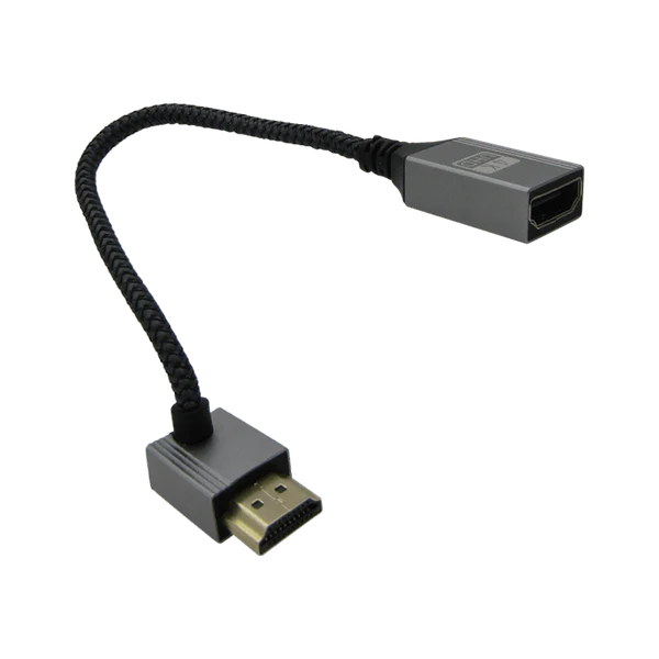 EXTENSION HDMI 4K/60HZ 90° 15CM NEGRO XUE® Garantía 1 Año