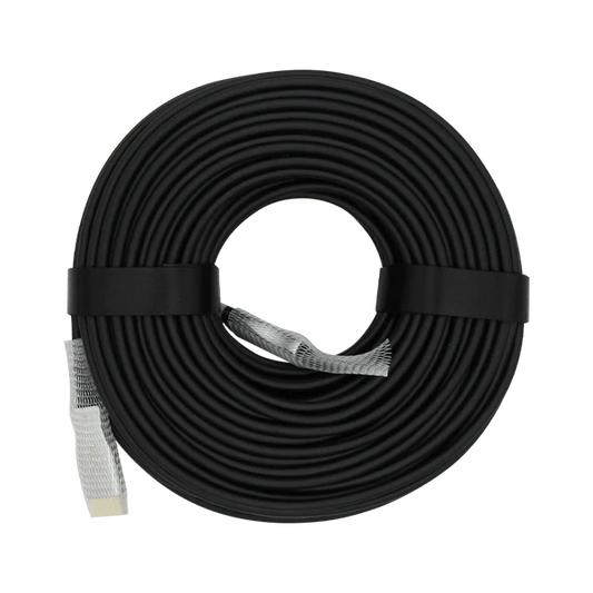 CABLE HDMI FIBRA OPT 4K 2160P V2.0 50M ARC 18Gbps NEGRO XUE® Garantía 1 año