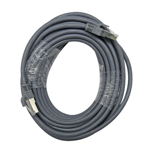 CABLE PATCHCORD UTP CAT6A 10M 26AWG 10GBPS FULL COPPER UL758/2835 XUE® GRAY Garantía 1 Año