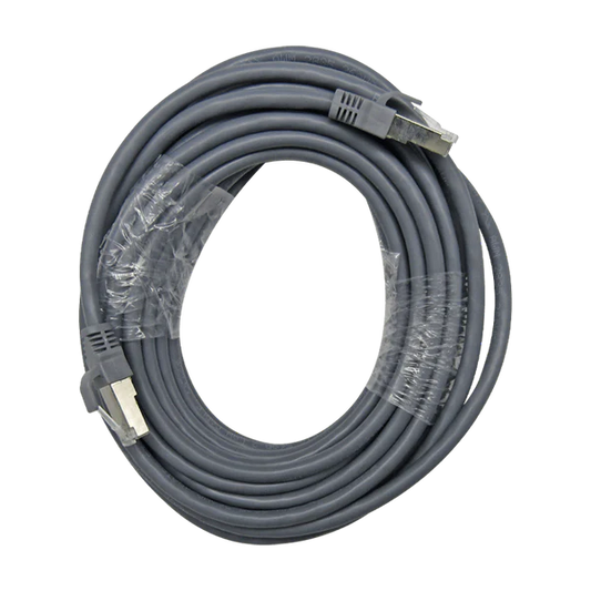 CABLE PATCHCORD UTP CAT6A 10M 26AWG 10GBPS FULL COPPER UL758/2835 XUE® GRAY Garantía 1 Año