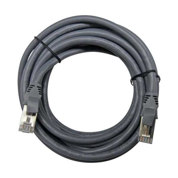 CABLE PATCHCORD UTP CAT6A 5M 26AWG 10GBPS FULL COPPER UL758/2835 XUE® GRAY Garantía 1 Año