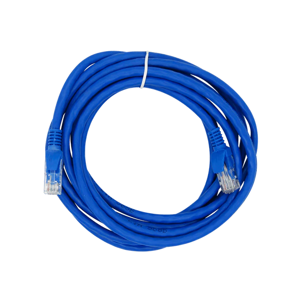 CABLE PATCHCORD UTP CAT6E 3M 26AWG CCA 80% PVC AZUL XUE® Garantía 1 Año