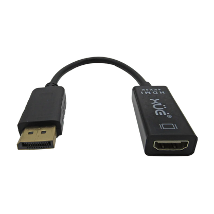 Convertidor Displayport Macho a HDMI V1.2 Hembra 4K 3D 30/60HZ, Marca XUE® (LT8611)