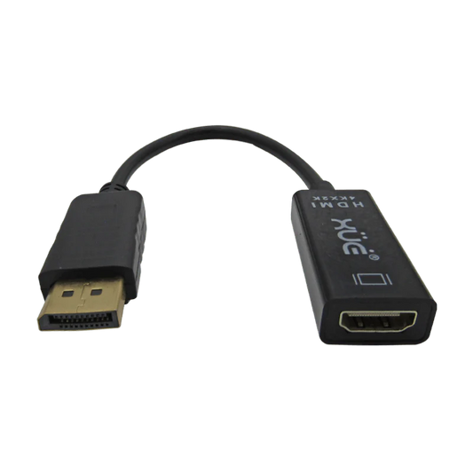 Convertidor Displayport Macho a HDMI V1.2 Hembra 4K 3D 30/60HZ, Marca XUE® (LT8611)