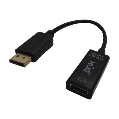 Convertidor Displayport Macho a HDMI V1.2 Hembra 4K 3D 30/60HZ, Marca XUE® (LT8611)