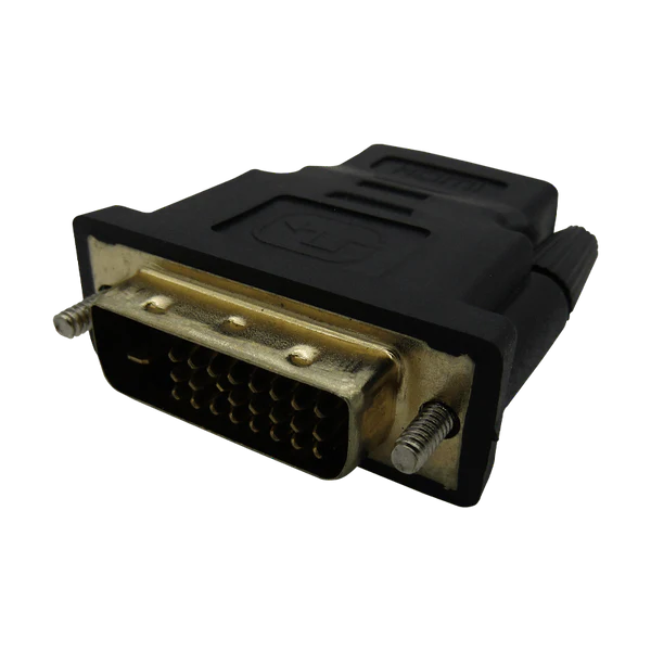 CONV DVI-D 24+1PIN A HDMI 19-PIN HEMBRA NEGRO XUE® Garantía 1 Año