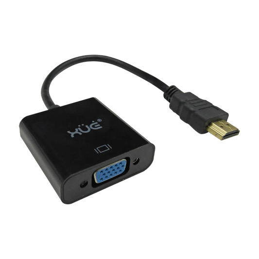 Convertidor HDMI A VGA HD 1920x1080P CON AUDIO XUE®