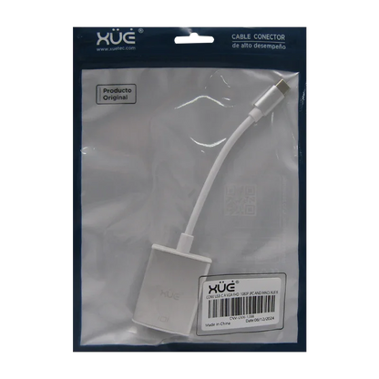 Convertidor USB-C a VGA FHD 1080P XUE®