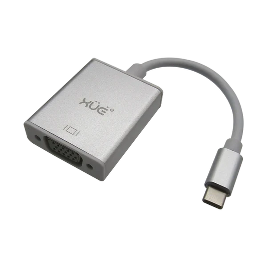 CONV USB-C A VGA FHD 1080P (PC AND MAC) XUE® Garantía 1 Año