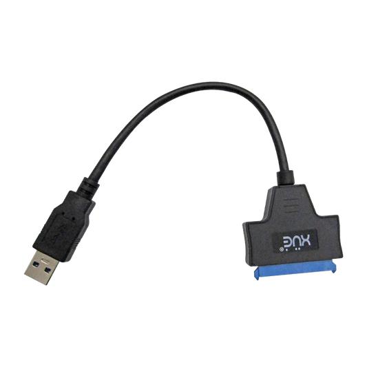 Convertidor USB 3.0 a SATA SSD 2.5", Marca XUE®
